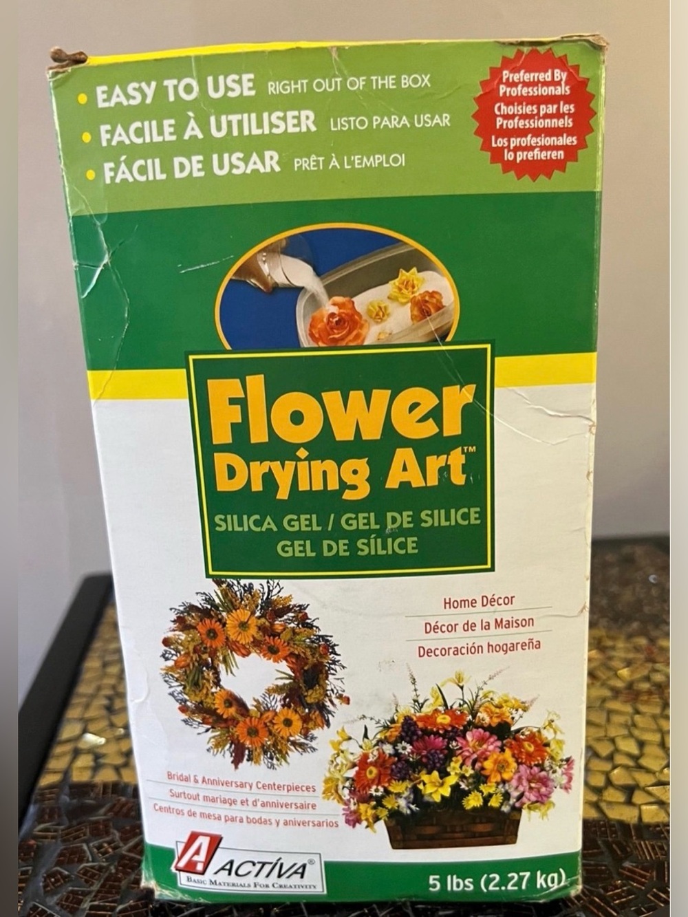 Activa 2610 Activa Flower Drying Art Silica Gel Fresh Flower Preservation 5 Lbs